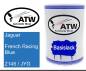 Preview: Jaguar, French Racing Blue, 2145 / JYG: 500ml Lackdose, von ATW Autoteile West.